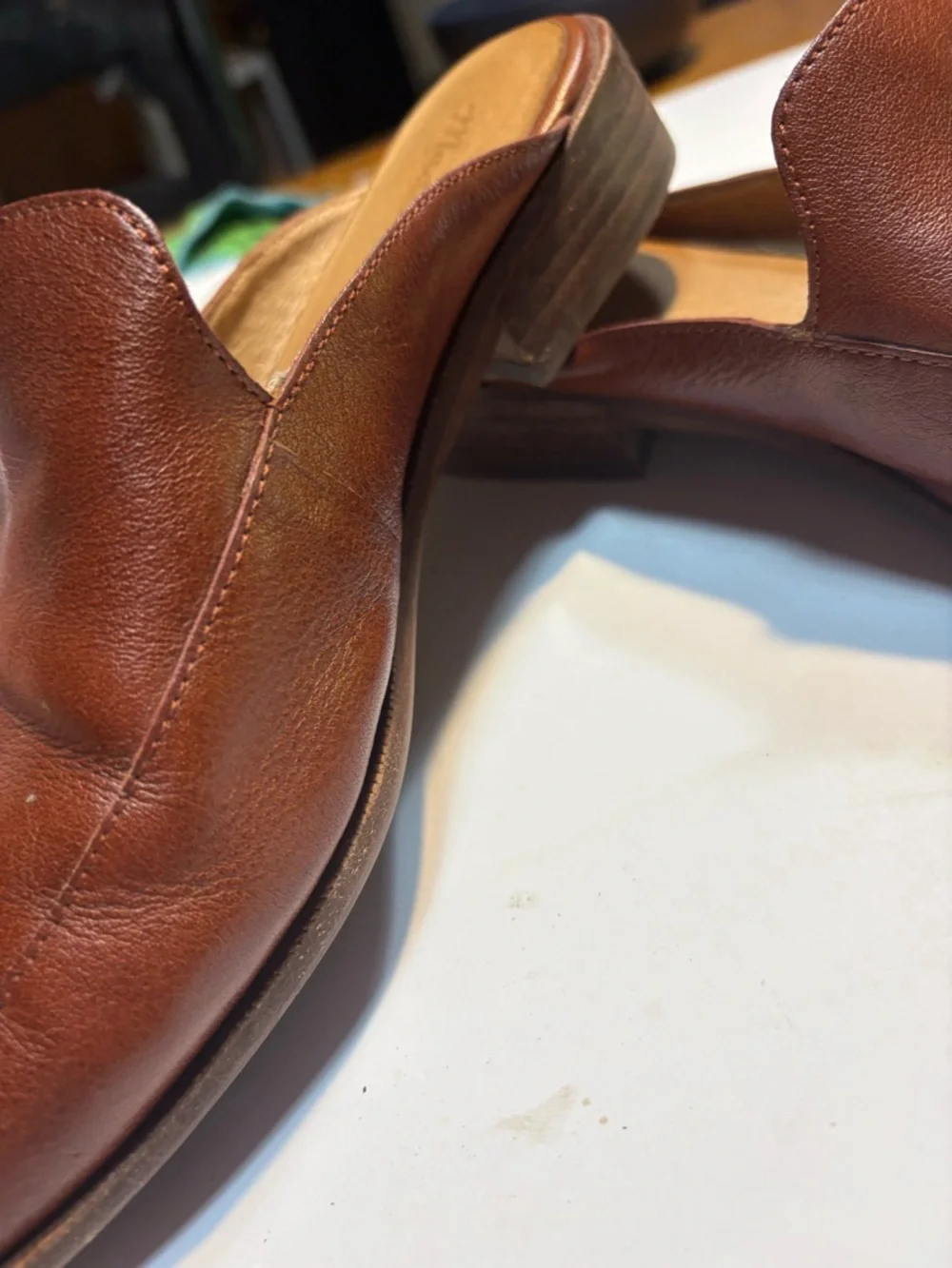 The Frances Loafer Mules in leather from Madewell 8.5 - Picture 6 of 13